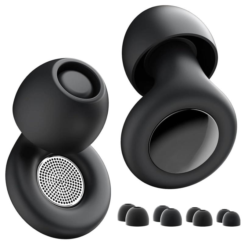 楽天市場】耳栓睡眠用完全遮音ノイズキャンセリング快眠音環境改善