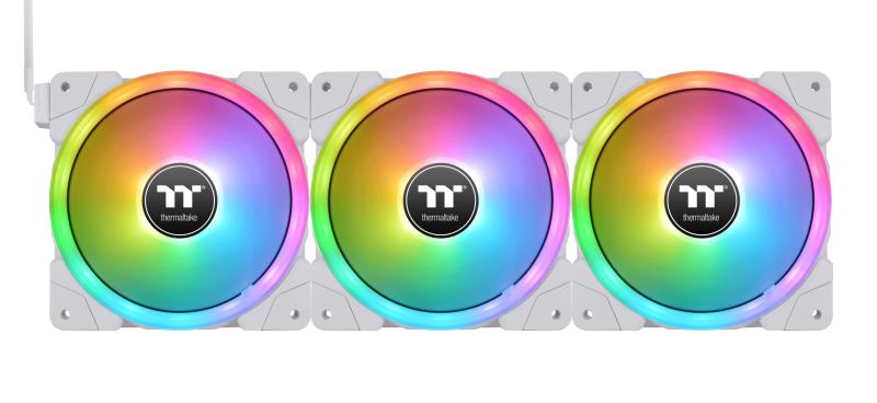 Thermaltake SWAFAN EX14 RGB White (3-Fan Pack) PCケースファン CL-F162-PL14SW-A FN1913