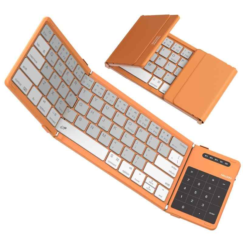 Nillkin【堅苦しさ直営店】 鍵盤 Bluetooth 折りたたみ式 無線電話 御膳上等
