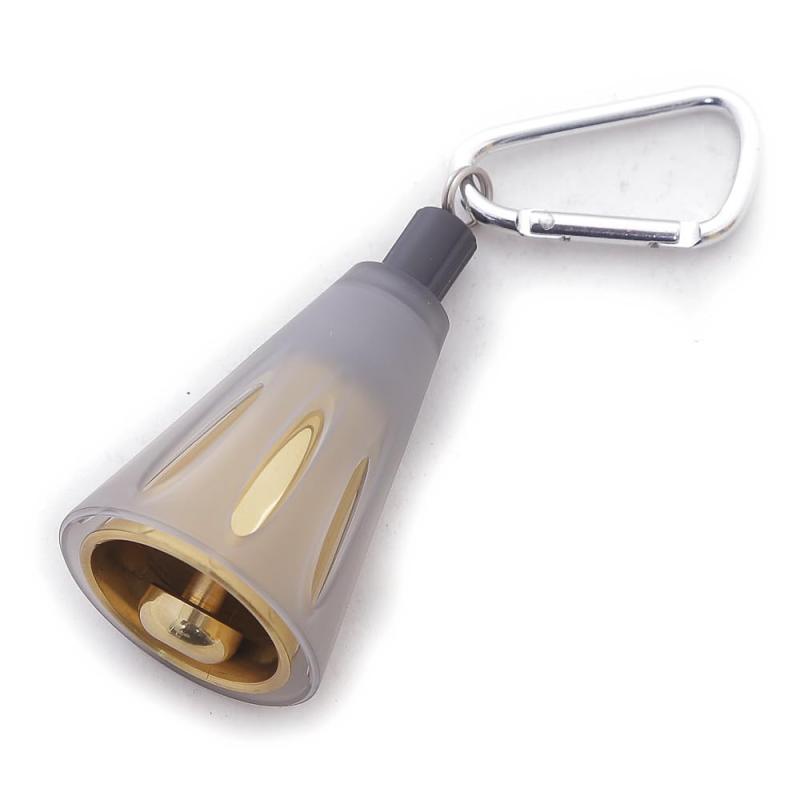 森の鈴 カバー付（BEAR BELL 熊鈴） /スモークグレー・ゴールド画像