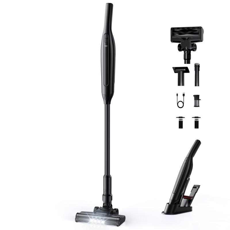 楽天市場】掃除機 コードレス 42000pa LEACCO コードレス掃除機 自立式