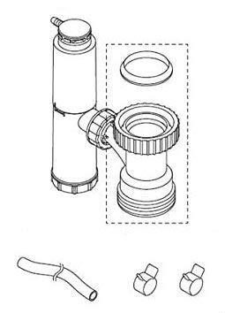 ［TOTO］先止め式電気温水器用密閉式排水ホッパーRHE98H-50N (N) 7,448円