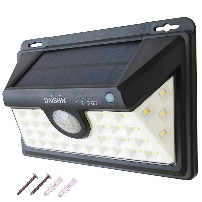 楽天市場】大進DLS-9T100L暖色センサーライト屋外ソーラー人感