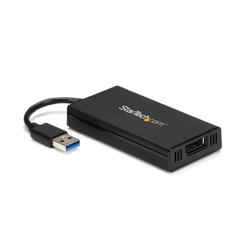StarTech.com USB 3.0接続4K対応DisplayPortアダプタ DisplayLink認定 Ultra HD USB Type-A(オス) - DP(メス) USB32DP4K