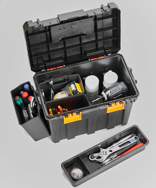 楽天市場】トラスコ中山（TRUSCO） TRUSCO 縦入れ収納工具箱 【品番