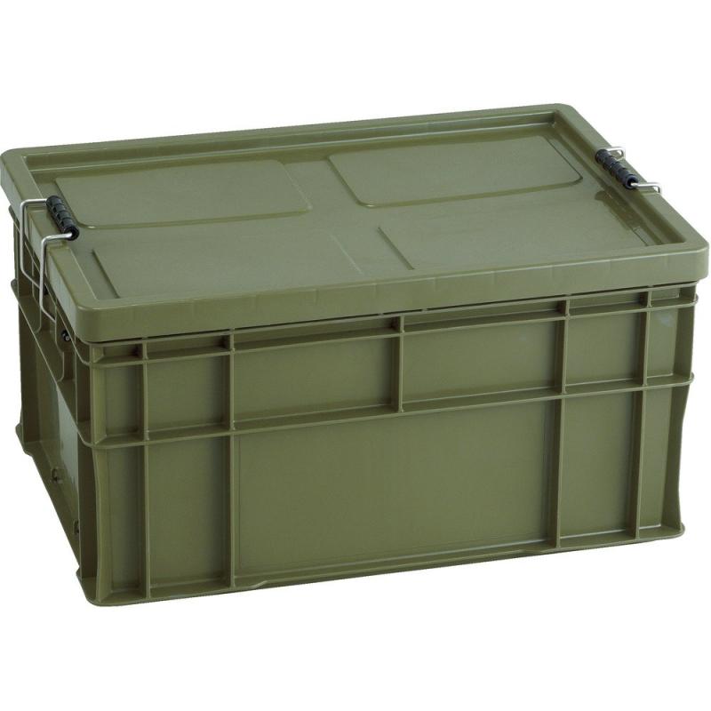 TRUSCO(トラスコ) 労働者階級入れもの130L OD色 T130L-OD
