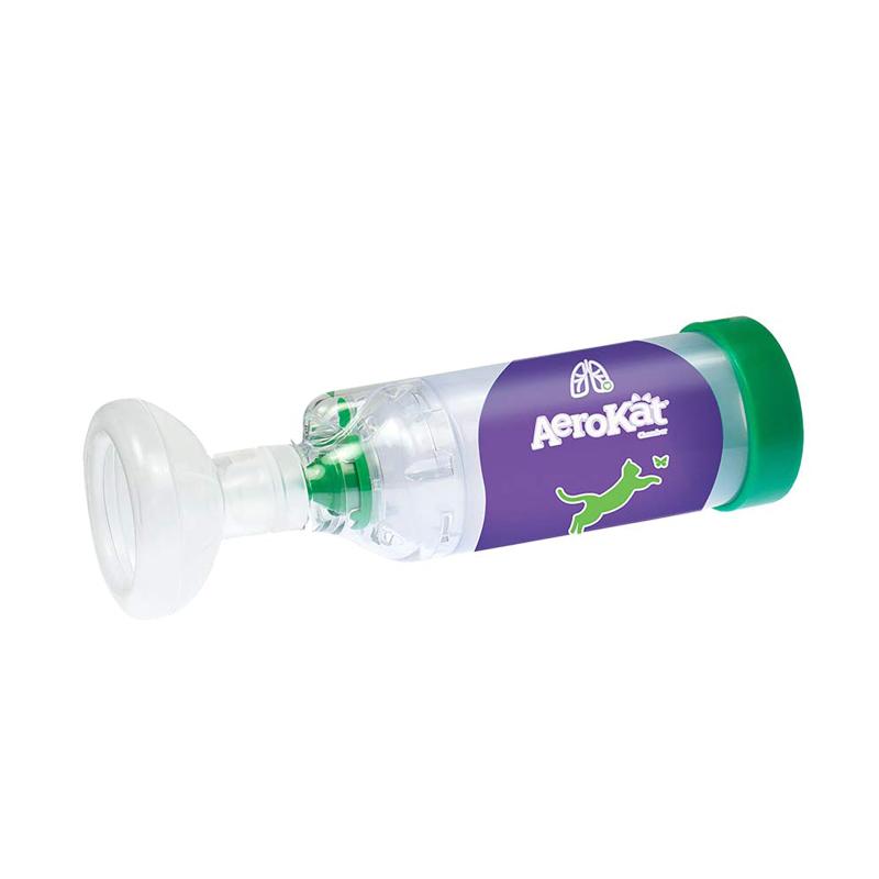 AeroKat Feline Aerosol Chamber for Cats エアロとり捨てる フェリーン チャン赤ちょうちん 猫