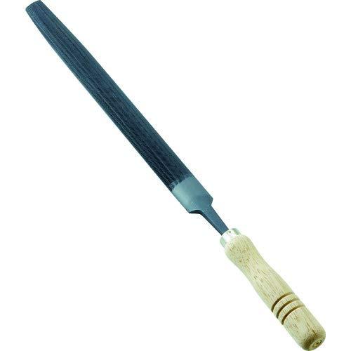 TRUSCO(トラスコ) 鉄工用ヤスリ 木柄付 半丸 中目 刃長300 THA300-02-S × 5【入れもの売りわたす】