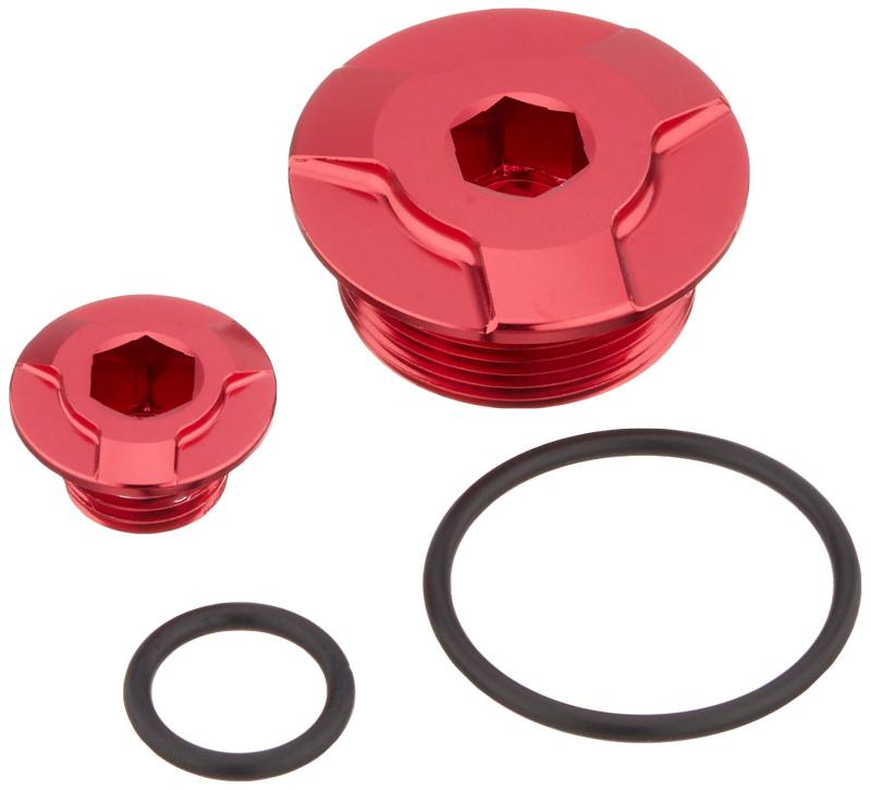 キタコ (KITACO) タイミングホールキャップセット(レッド) スーパーカブ50/110 CT125ハンターカブ モンキー125 グロム CB125R レブル250 等 753-1001020