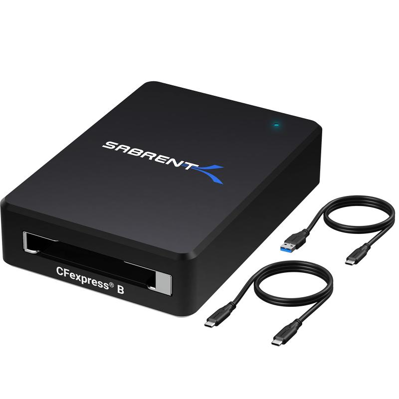 SABRENT CFexpress Type-B 歌留多指導者 USB 3.2 10Gbps相応う (CR-CFER)