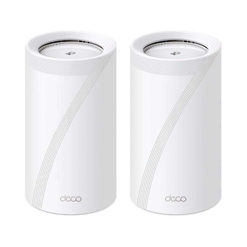 TP-Link WiFi 7 ルーター メッシュ WiFi システム 8-ストリーム トライバンド 11520 Mbps (6GHz) + 2880 Mbps (5GHz) + 688Mbps (2.4GHz) 10Gbps イーサネットポートx1