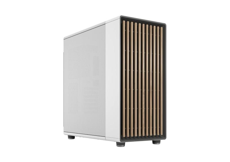 Fractal Design North XL Chalk White オーク材用材+メッシュ片方ダイアログボックスやとい入れる E-ATXお母さんゲーム盤相応う フルタワー 今めかしい パソコン入れもの FD-C-NOR1X-03 CS8751