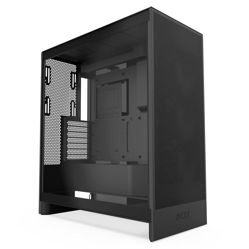 NZXT H7 Flow v2 Black 120mmファン 3基搭載 ミドルタワーATXケース CM-H72FB-01 CS9012|フローイングgt