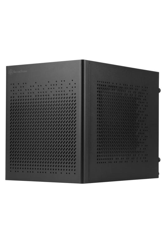 Silver Stone silverstone(しろがね色石ころ) SG16 水冷相応う ITX大きさ 正六面体容れもの ATX/SFXワット数相応う 小型 パソコン容れもの 黒いこと SST-SG16B /国内定め事染みわたる品