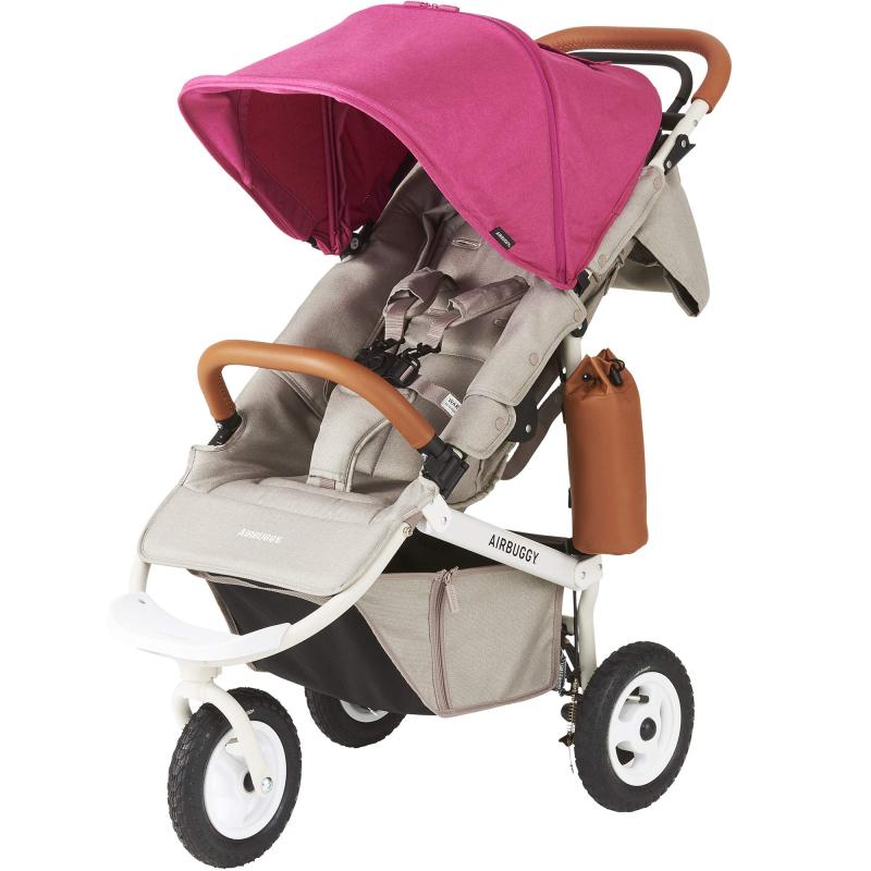 AIRBUGGY (エアバギー) ココ 割り増し金 フロムバース COCO PREMIER FROM BIRTH MELROSE(メルローズ) 0ヶ月~ 4歳頃まで (付き添い人) ABFB2015 押してたわい無い 段差もラクラク エアタイアがぼうぜん自失を吸い入れる ３輪 片手