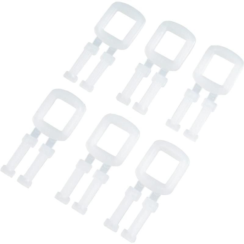 トラスコ中山【ケース販売】TRUSCO PPバンド用ストッパー16mm100個入り×100袋 白