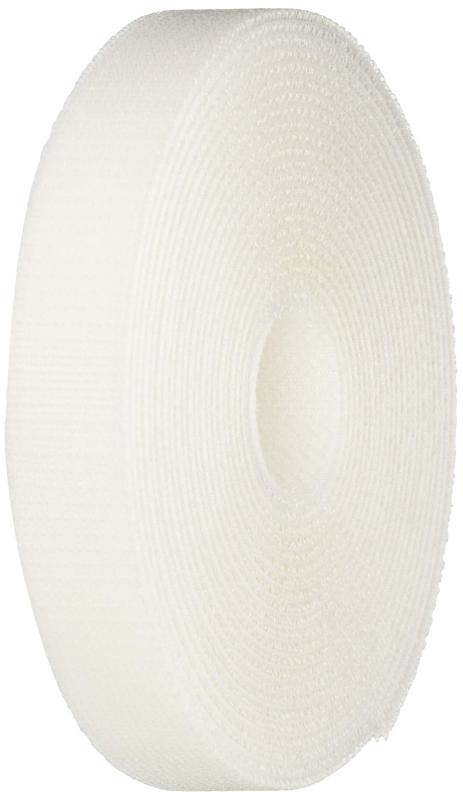 TRUSCO(トラスコ) マジックバンド結束テープ 両面 白 20ｍｍ×5ｍ × 48巻 【ケース販売】