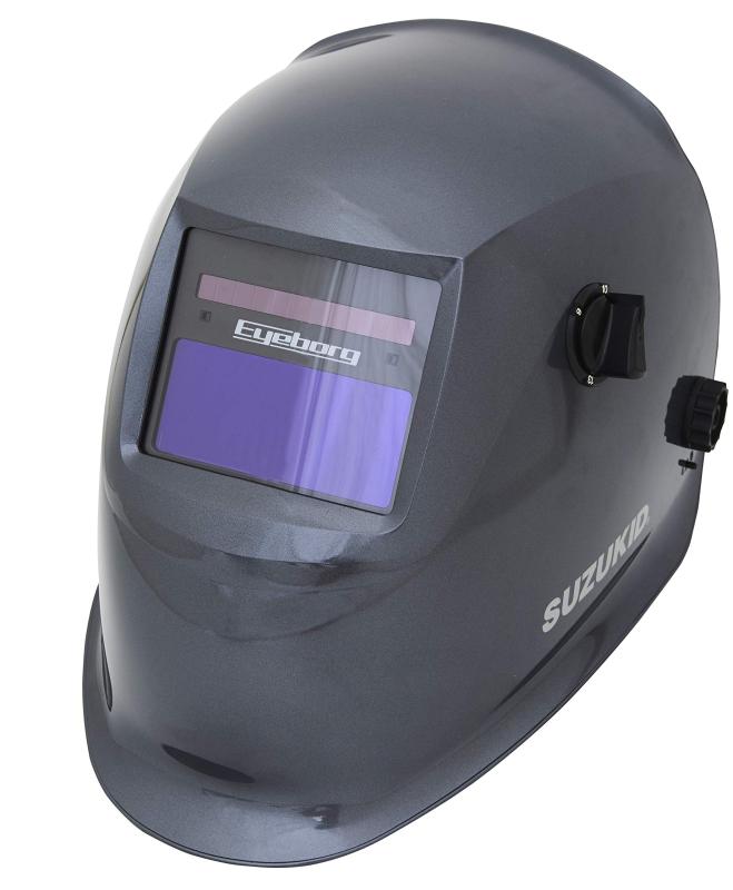 SUZUKID 液晶式自動遮光溶接面 アイボーグαII‐ブルーフィルタ‐ EB-200A2B|フローイングgt