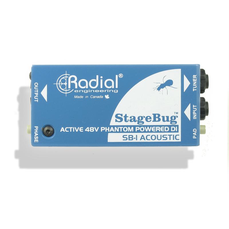 RADIAL StageBug SB-1 Acoustic エレアコ用アクティブDIボックス