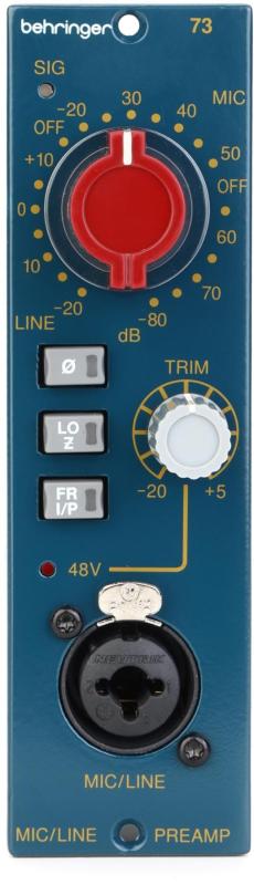 ベリンガー Behringer 73 500シリーズマイクプリアンプ|フローイングgt