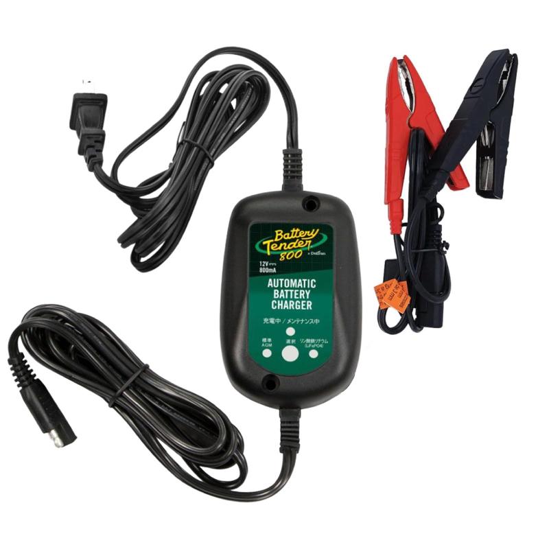 バッテリーテンダー800（リチウムバッテリー対応） ハーレー対応 Deltran Battery Tender フロート充電機能でフル充電を維持【12V用】 4,821円