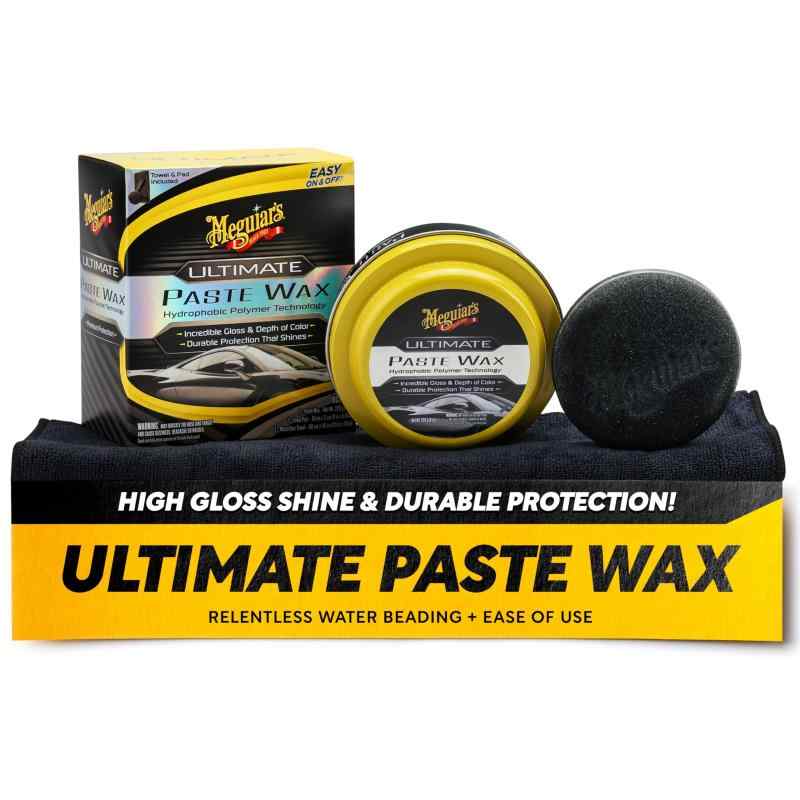 Meguiar's G210608EU Ultimate Paste Wax Autowachs, 227g