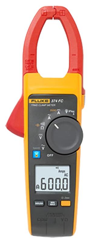 FLUKE (フルーク) AC/DC対応 600A クランプメーター フレキシブル電流プローブ対応 高精度 リーク測定 374