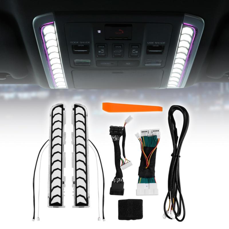Mixsuper LEDルームランプ LED室内灯 LEDルームランプセット 4段階光量調整 記憶機能 タッチセンサ一 高輝度 車種専用 カスタムパーツ