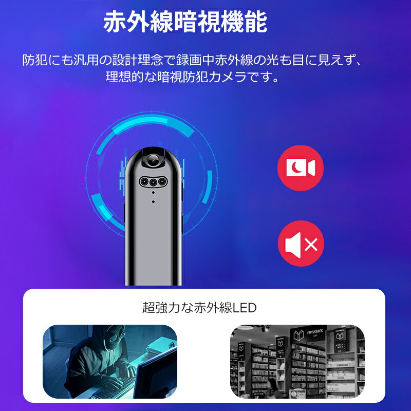 市場 クーポン利用で10 Off 小型 録音 スパイカメラ 防犯カメラ ワイヤレス 隠しカメラ ペン型 スマホ 小型カメラ 長時間録画 ボイスレコーダー 32gb 録画
