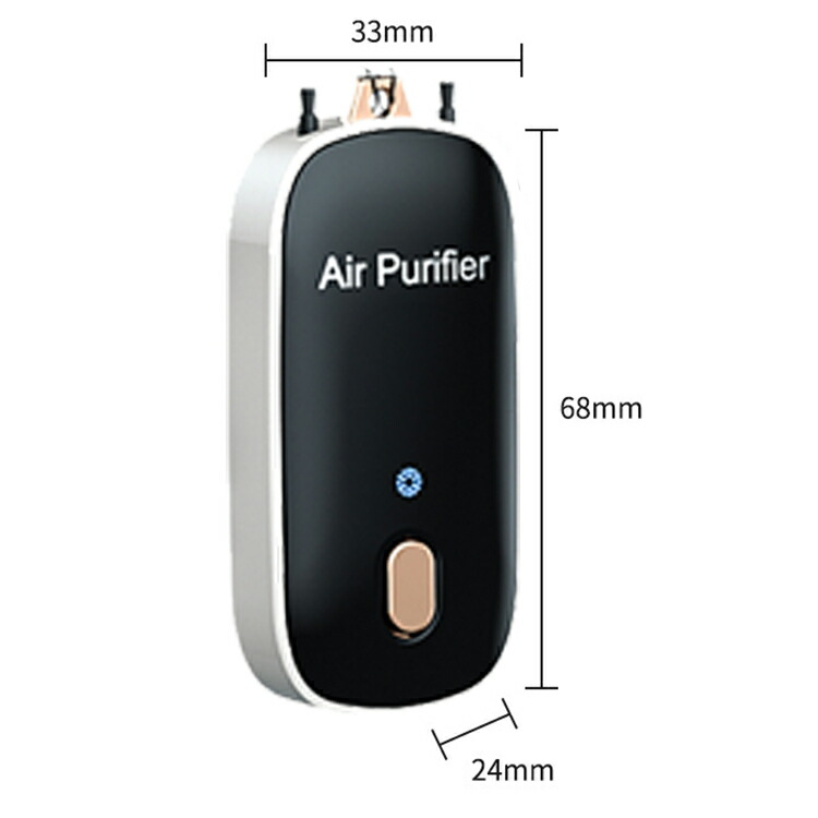 数量限定】 首掛け空気清浄機 携帯空気清浄機 空気清浄機 小型