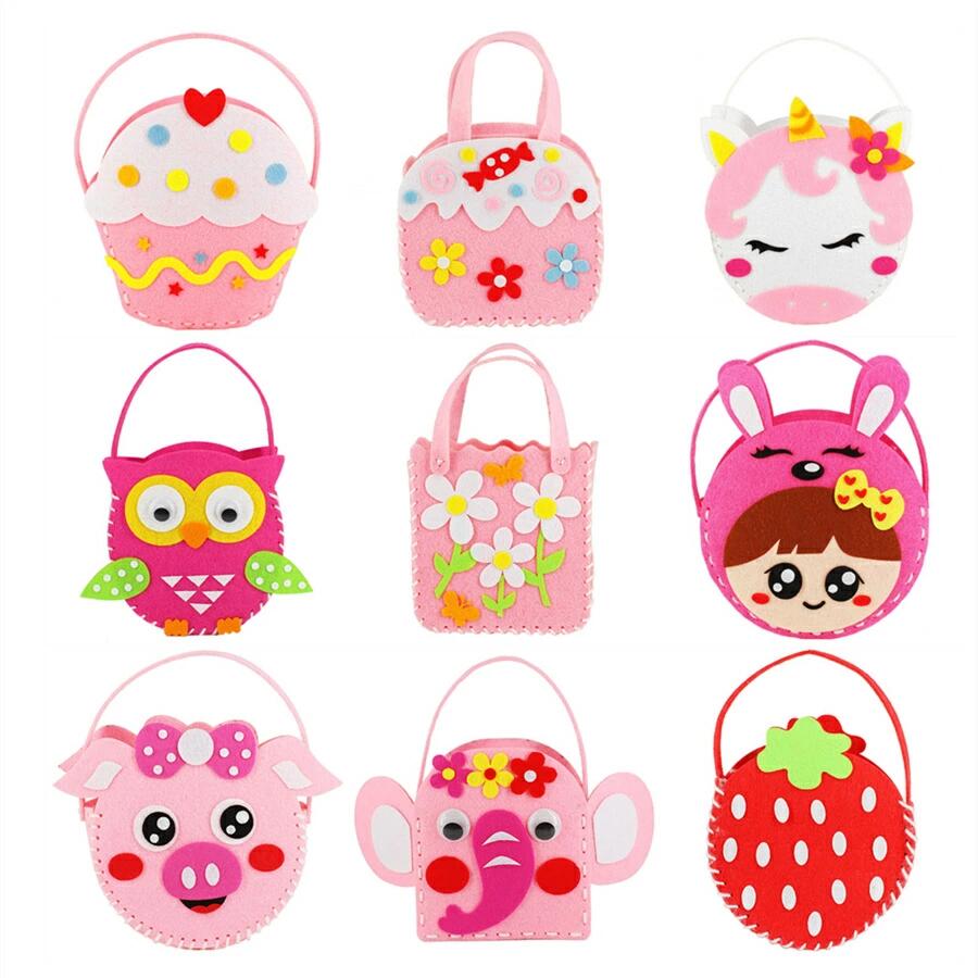 楽天市場】手作り バッグ 手芸キット 工作キット 9点セット おもちゃ