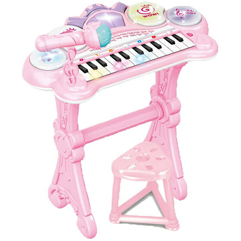 ⭐️可愛いピアノ⭐️ キッズ おもちゃ電子ミニピアノ音楽おもちゃ キーボード ay-wj-ke1152e.jpg