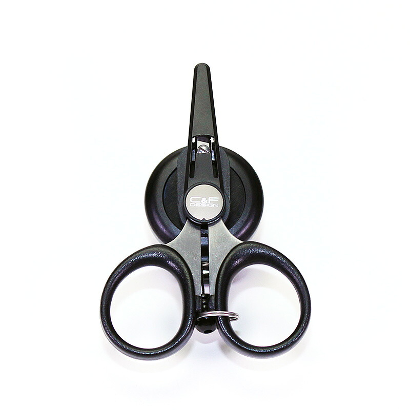 C&F DESIGN　CFA-72/WS シザースつきフレックスピンオンリール Flex Pin-On Reel/Scissors