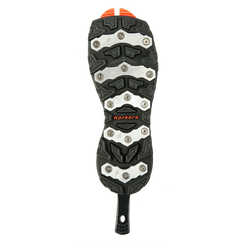 楽天市場】コーカーズ Korkers Triple Threat - Carbide Spike Sole
