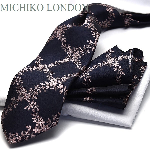 MICHIKO LONDON ミチコロンドン ネクタイ ギフト プレゼント バレンタイン 父の日 卒業式 入学式 就活 仮装 コスプレ ブランドMHT-75日本製