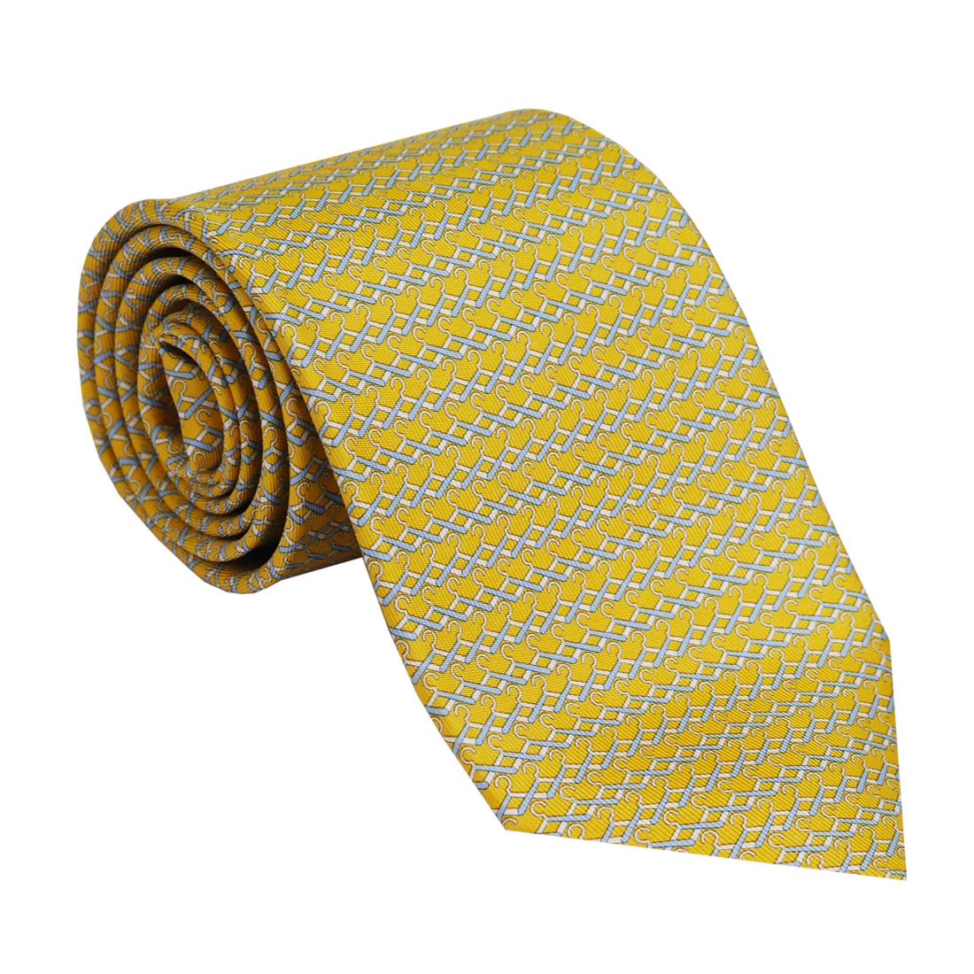 未使用　サルバトーレフェラガモ　ネクタイ　黄色　犬柄　動物 楽天市場】Ferragamo フェラガモ ネクタイ 702640 イエロー系 犬