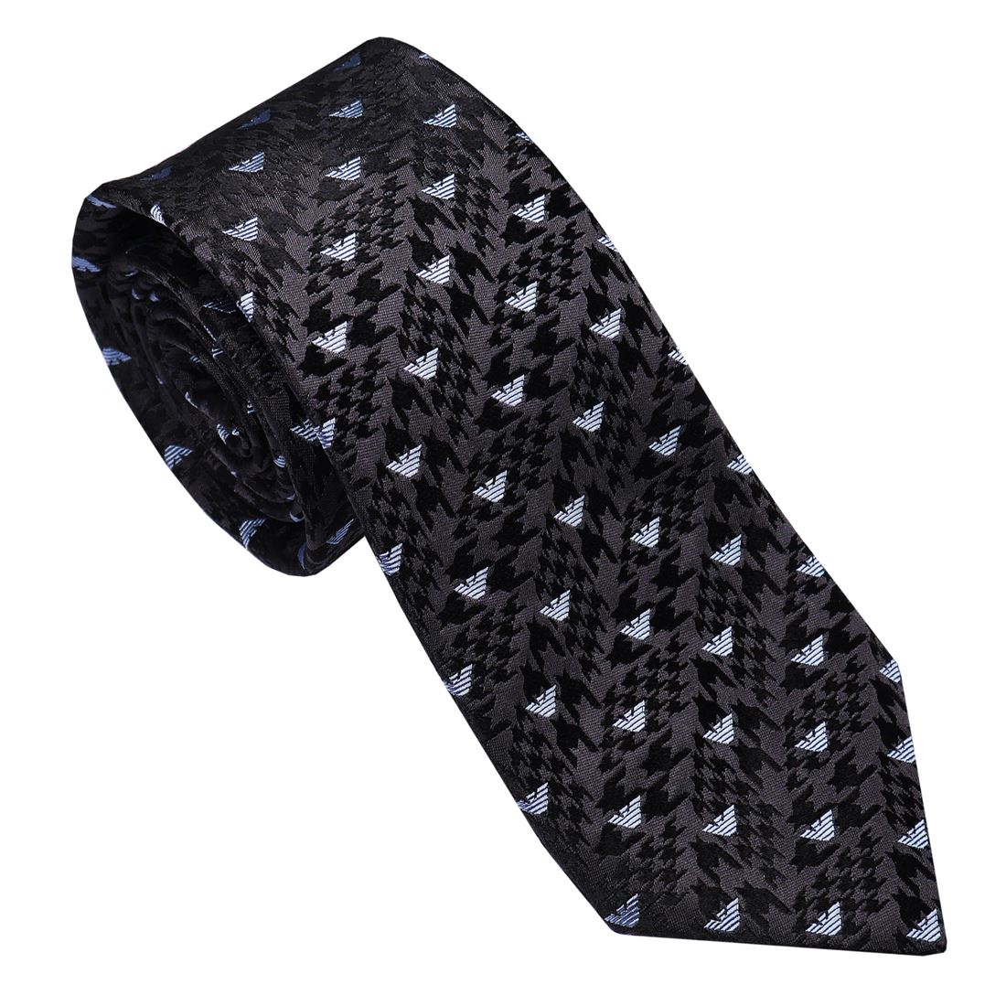 エンポリオ アルマーニ ネクタイ 2022FWモデル 340075 2R603 06253 FANGO ロゴ ダークグレー系 EA EMPORIO ARMANI｜FLYING MARKET