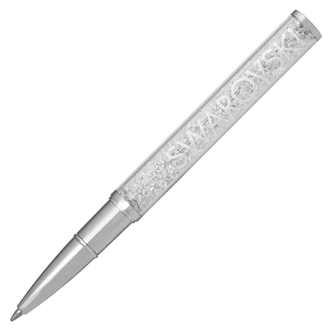スワロフスキー SWAROVSKI ボールペン Crystalline Gloss 水晶伝達ルート グロス しろがね色 5568761