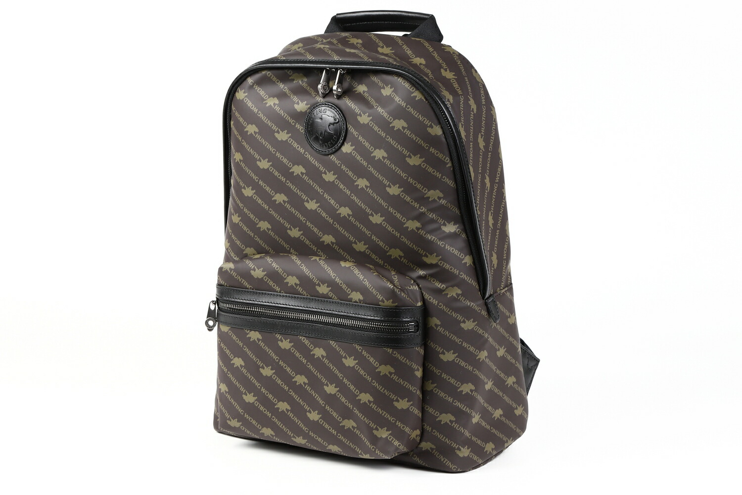 ハンティングワールド リュックサック バチュークロス レザー 2way