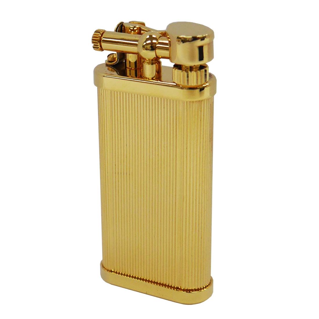 美品！　ダンヒル　クロスカット　ガスライター　Dunhill 新作モデル 喫煙具 ローラー式 スクエア型 クロスカット