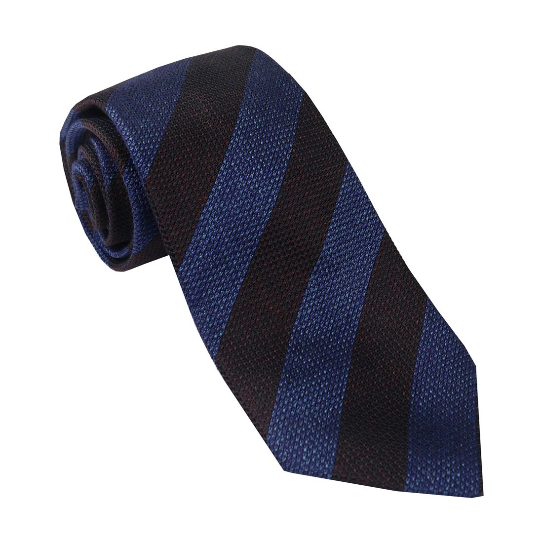 PAUL SMITH 極点スミス タイ FW22 M1A-0TIE-J41191-47 NAVY ネイビーブルー系 縞模様 極点・スミス 一般受け 御前上等 スーツ用ファッション小物-ネクタイ