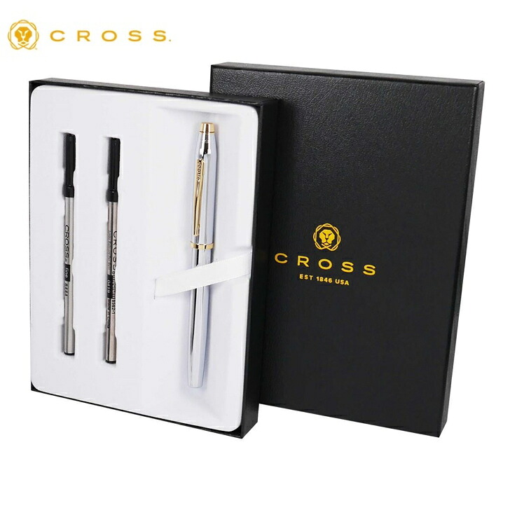 クロス ボールペンCROSSセンチュリーII セレクチップ ローラーボール 3304-1-SET メダリスト 専用ギフト BOX リフィール2本セット 卒業祝い 入学祝い 合格祝い 就職祝い 記念日 記念品 ホワイトデー パーティー 新社会人 ビジネス｜FLYING MARKET