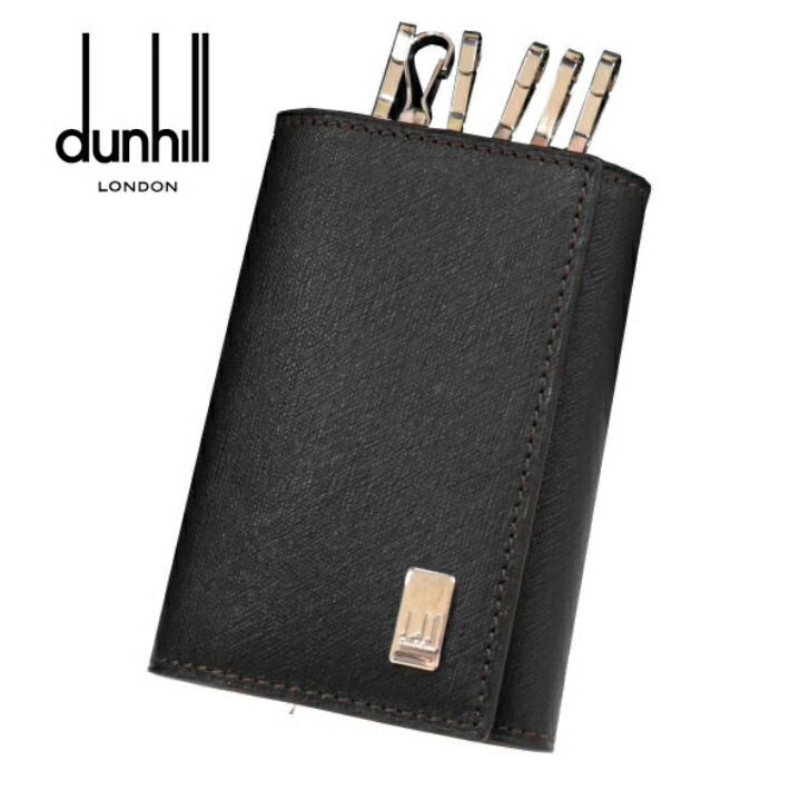 dunhill キーケース ダンヒル SIDECAR FP5020E 6連 キーケース ダークブラウン こげ茶色 メンズ 男性用 レザー 革小物 ギフト プレゼント お祝い 父の日 ホワイトデー 送料無料 正規品 本物プレゼント 父の日 誕生日 ラグジュアリー