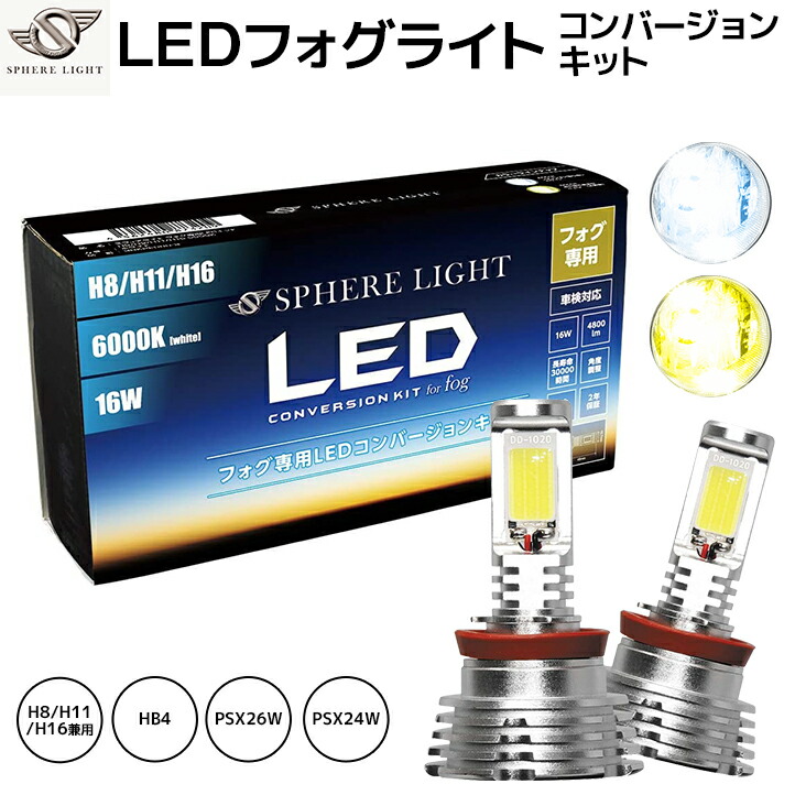 SPHERE LIGHT スフィアライト LEDバルブ HB4 3000K - 通販 - pinehotel