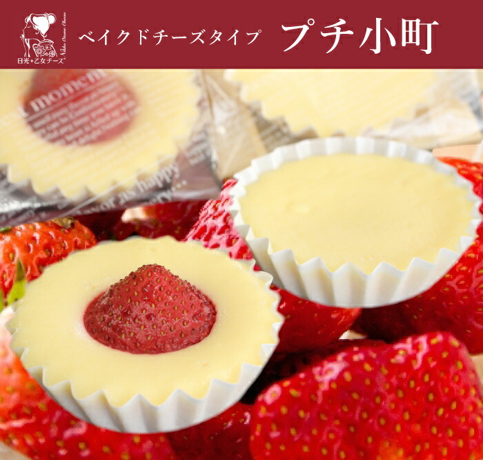 市場 日光 12個セット 濃厚チーズケーキ 苺まるごとチーズケーキ プチ小町 乙女チーズ