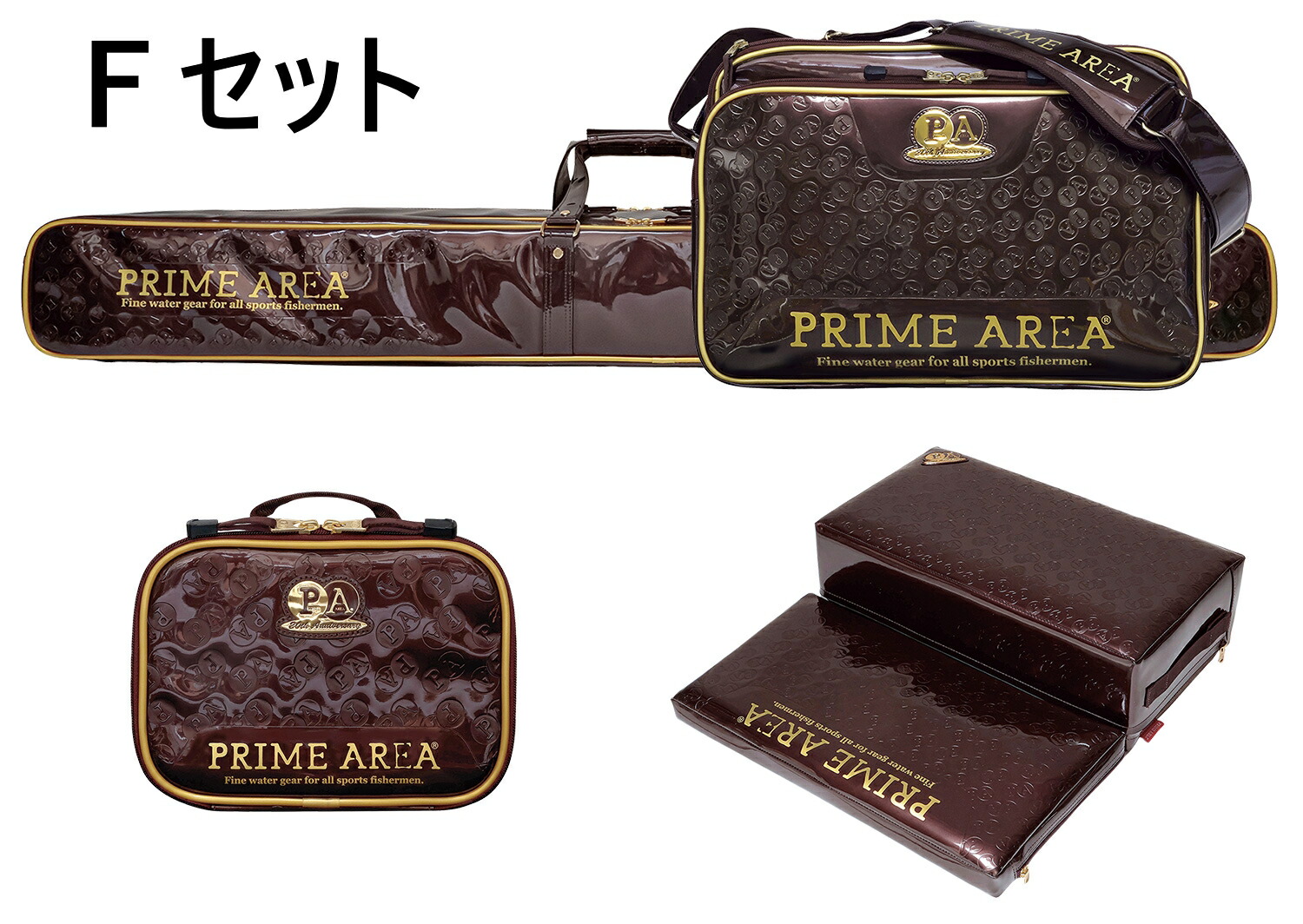 プライムエリア　ヘラバッグ セット　ライト へらバッグPA-06 ベージュ PAライトヘラバックセットPA-06 ベージュ 組み合わせ自在