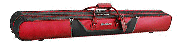 へらロッドケースxt Rc 012q 3層 メタルレッド 特売