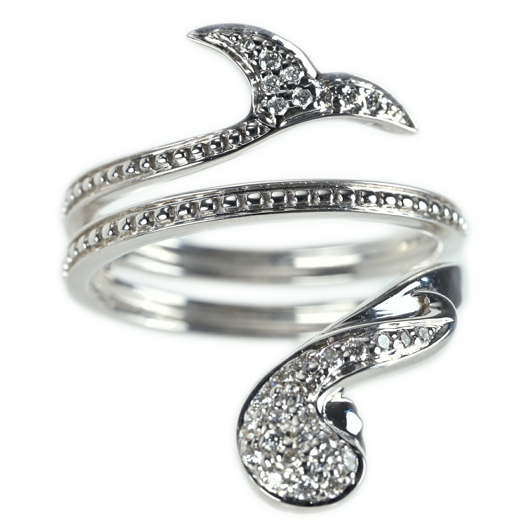 新品　モーブッサン MAUBOUSSIN フルエタニティリング　ダイヤ 9.5号 MAUBOUSSIN モーブッサン エテルニテエレガンスリング/サファイア