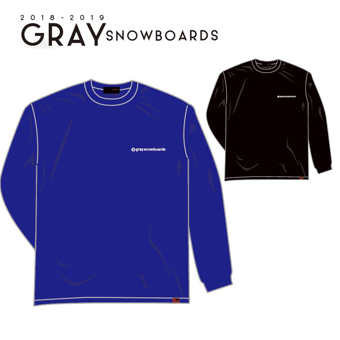 ドライ インナーロンt Graysnowboards グレイスノーボード Dry Cool Fast ドライクール ファーストレイヤー インナー 長袖 メンズ レディース アパレル Gray メーカー直売