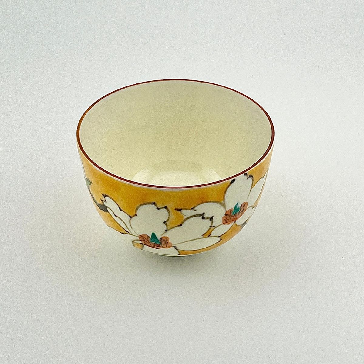 楽天市場】奥川俊右衛門 『 富士山文 』 湯呑碗 有田焼 青白磁 黄綬